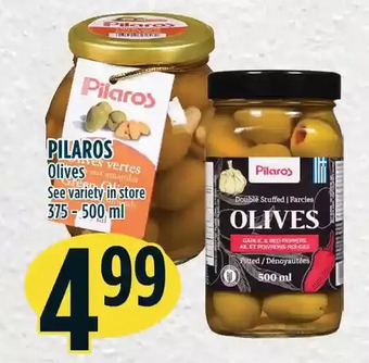 Marché Adonis Pilaros olives offer