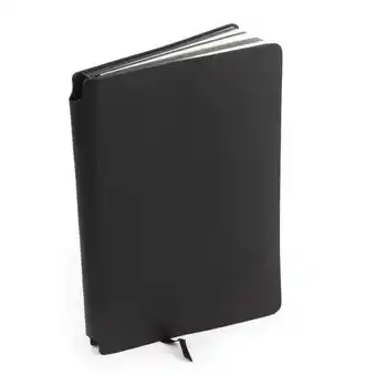 Staples Gry mattr a5 vegan leather notebook - 250 lined pages - black offer
