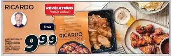 IGA Ricardo ailes de poulet frais assaisonnees 450 g offer