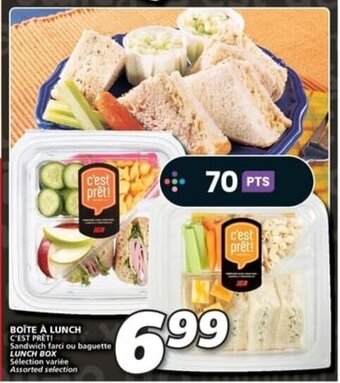 IGA C'Est Pret! boite a lunch offer