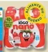 IGA IOGO NANO OU YOGOURT A BOIRE (6x 93 mL ou 900 ml) offer