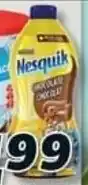 IGA NESTLE NESQUIK MELANGE OU SIROP POUR LAIT AU CHOCOLAT OU AU FRAISE (510 mL, 700 mL ou 540 g) offer