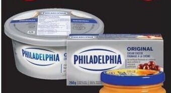 No Frills PHILADELPHIA CREAM CHEESE PRODUCT 227/250 g or DIPS 227 g offer
