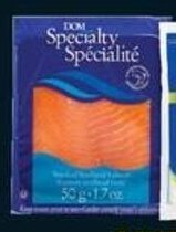 No Frills SEAQUEST SMOKED STEELHEAD SALMON pre-sliced, 50 g offer
