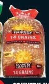 No Frills COUNTRY HARVEST BREAD 600/650 g offer