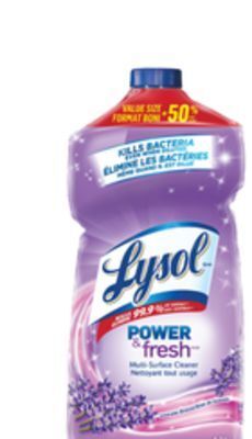Walmart Lysol multi-surface cleaners offer
