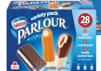 Walmart Parlour 28-pack frozen novelties offer