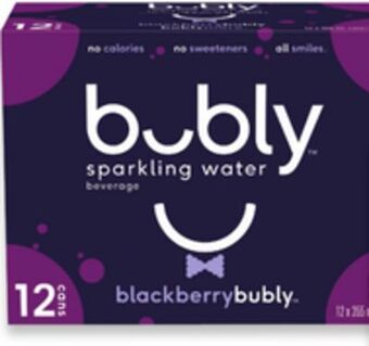 Walmart Bubly sparkling water beverage offer