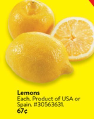 Walmart Lemons offer