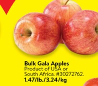 Walmart Bulk gala apples offer