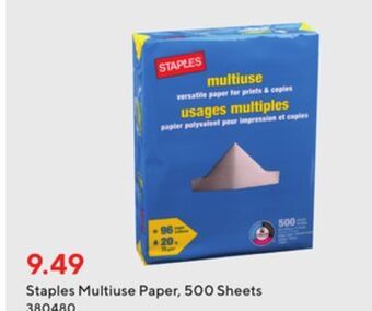 Staples Staples multiuse paper offer
