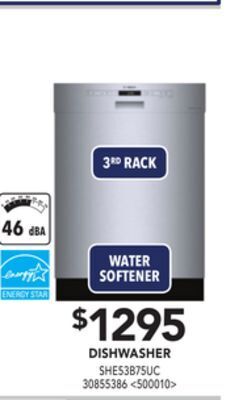 Lowe's Bosch dishwasher offer