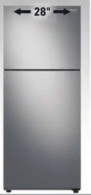 Lowe's Samsung 16 cu. ft refrigerator offer