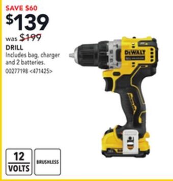 Lowe's Dewalt drill offer
