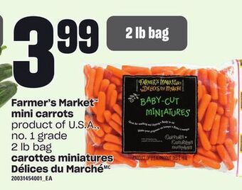 Independent Grocer Farmer's market™ mini carrots, 2 lb bag offer