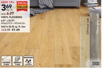 Lowe's Mono serra laminate flooring 6.81 x 50.79 offer
