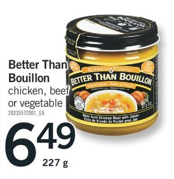 Fortinos Better than bouillon, 227 g offer