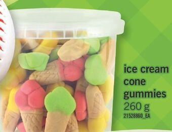 Fortinos Ice cream cone gummies offer