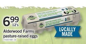 Fortinos Alderwood farms pasture-raised eggs, 12's offer