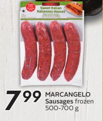 Sobeys Marcangelo sausages offer