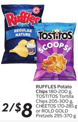 Sobeys Ruffles potato chips offer