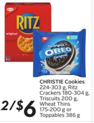 Sobeys Christie cookies offer