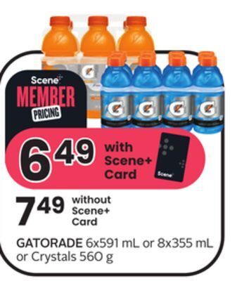 Sobeys Gatorade offer