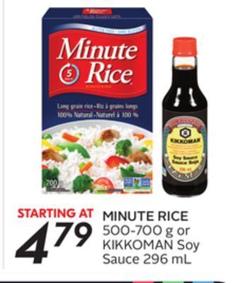 Sobeys Minute rice offer