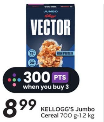 Sobeys Kellogg's jumbo cereal offer