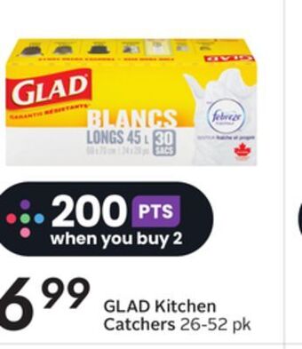 Sobeys Glad kitchen catchers offer