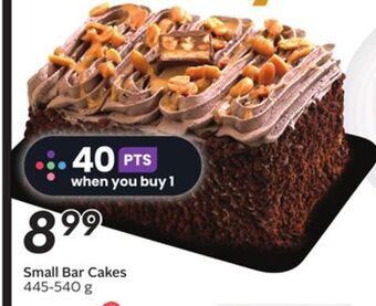 Sobeys Small bar cakes offer