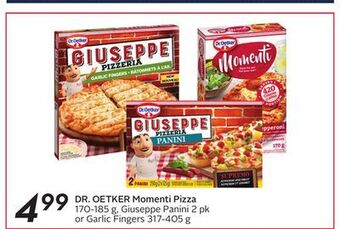 Sobeys Dr. oetker momenti pizza offer