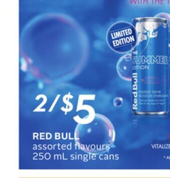 Sobeys Red bull offer