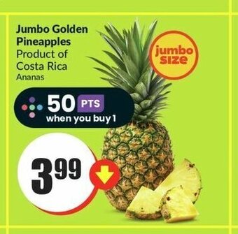 FreshCo Jumbo Golden Pineapples offer