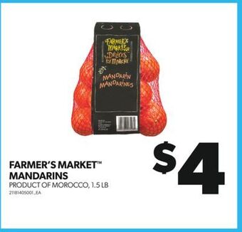 Real Canadian Superstore Farmer's market™ mandarins, 1.5 lb offer
