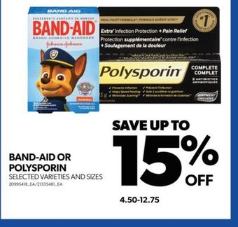 Real Canadian Superstore Band-aid or polysporin offer