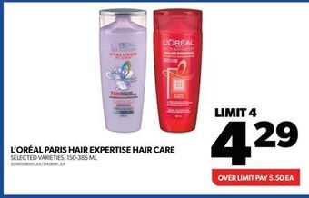 Real Canadian Superstore L'oréal paris hair expertise hair care, 150-385 ml offer
