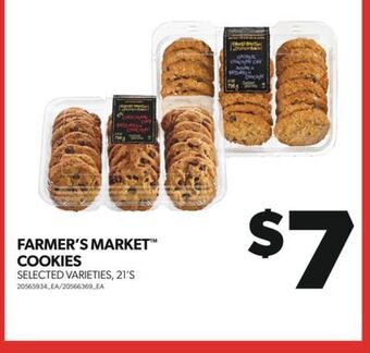 Real Canadian Superstore Farmer's market™ cookies, 21's offer