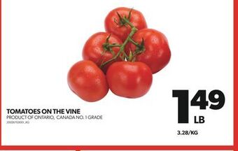 Real Canadian Superstore Tomatoes on the vine offer