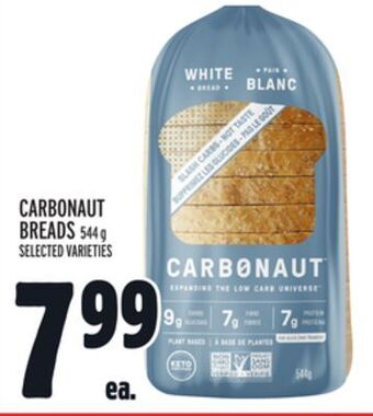 Metro Carbonaut breads offer