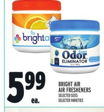 Metro Bright air air fresheners offer