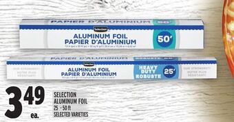 Metro Selection aluminum foil offer