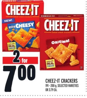 Metro Cheez-it crackers offer