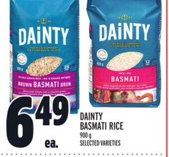 Metro Dainty basmati rice offer