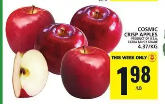 Food Basics Cosmic crisp apples offer