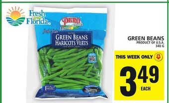 Food Basics Green beans offer