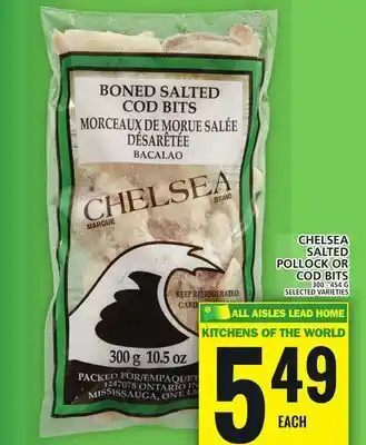 Food Basics Chelsea salted pollock or cod bits offer