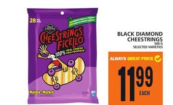 Food Basics Black diamond cheestrings offer
