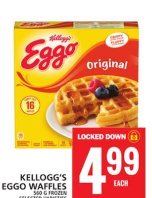 Food Basics Kellogg's eggo waffles offer
