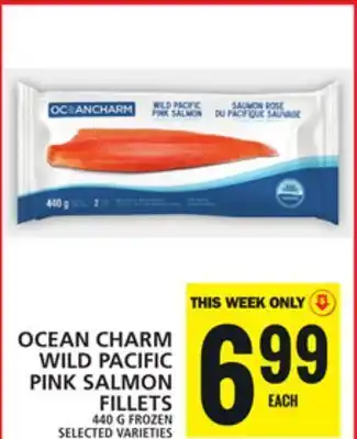 Food Basics Ocean charm wild pacific pink salmon fillets offer